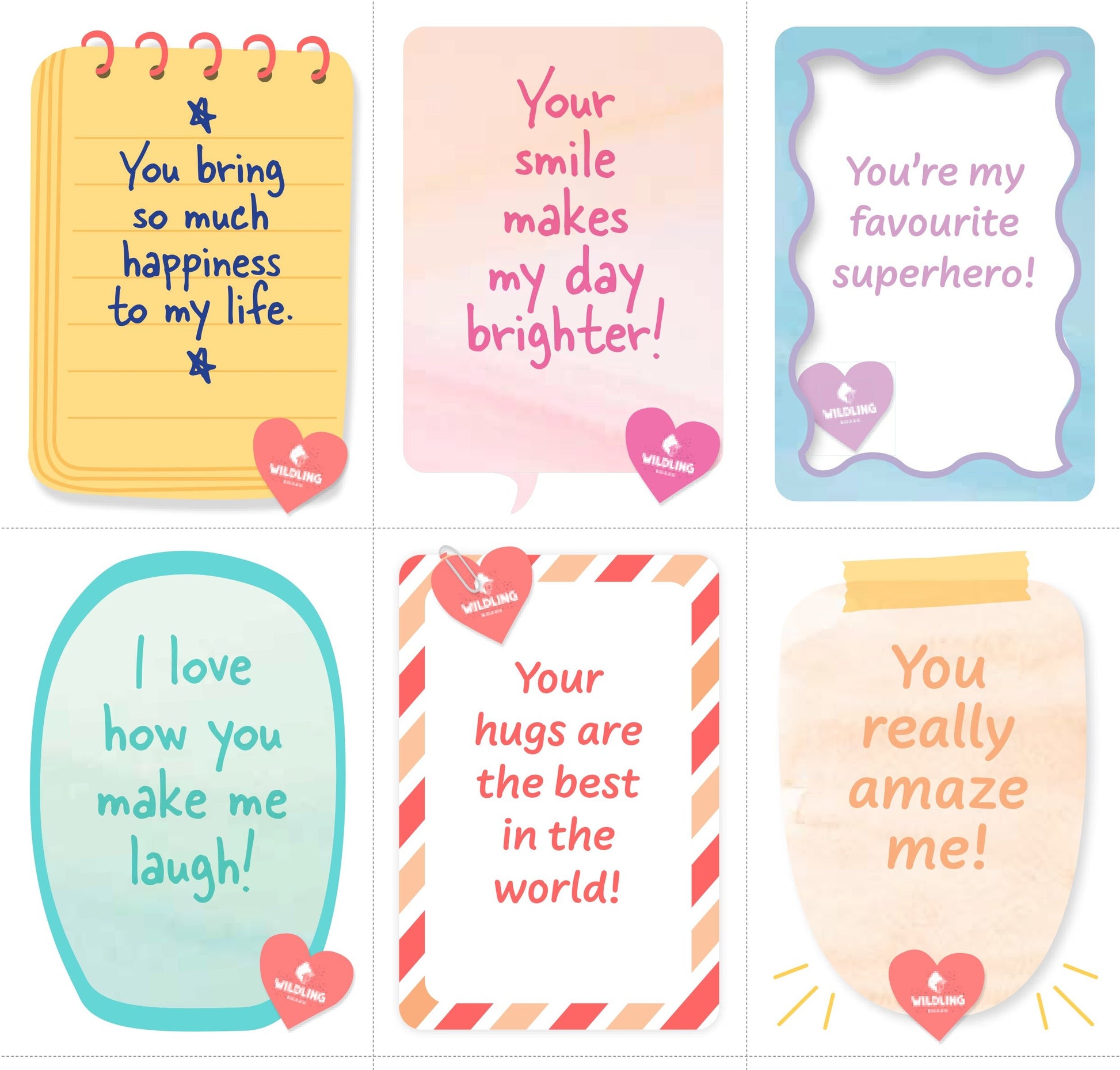 Love Notes - for children - Wildling Books